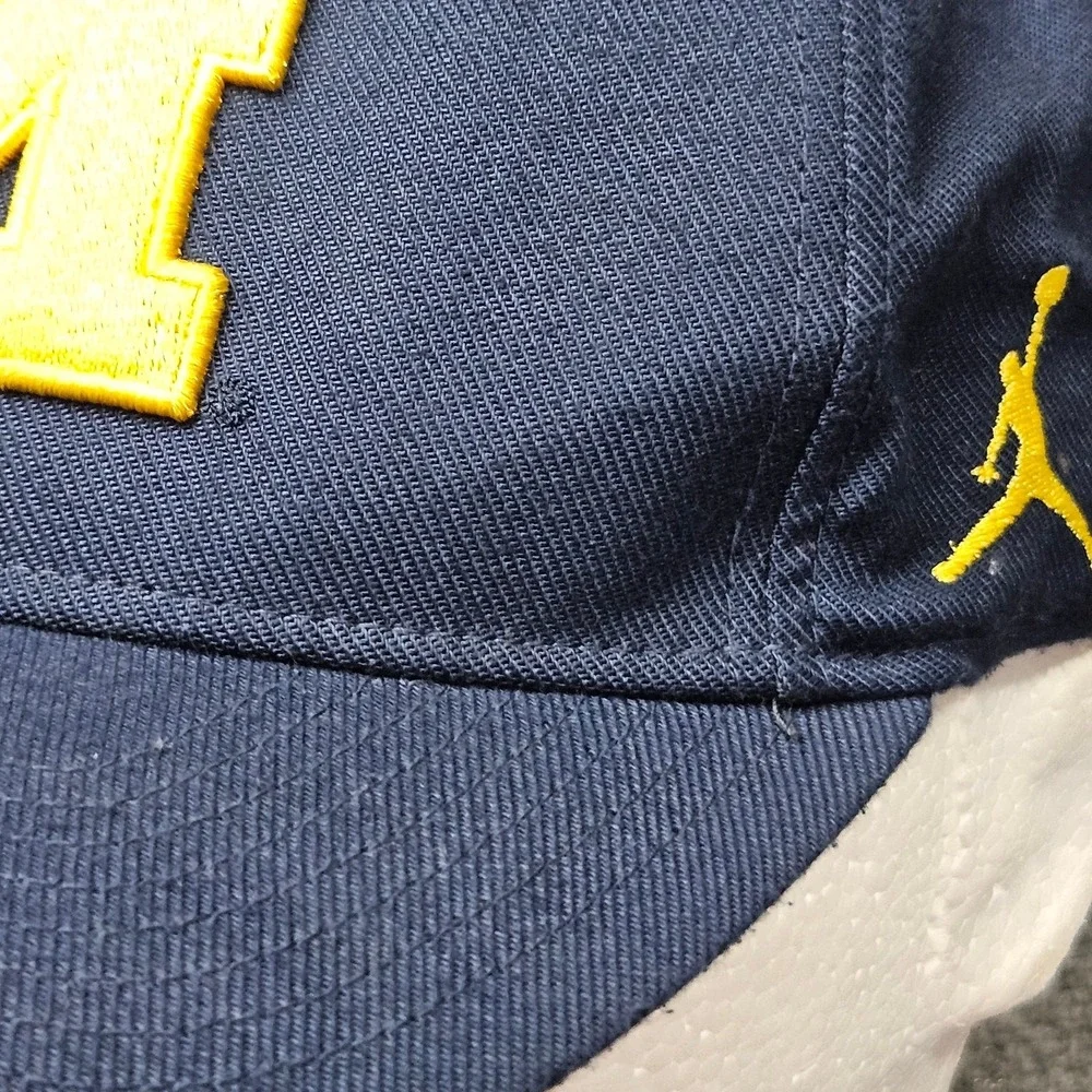 Michigan Wolverines Hat OSFM Jordan Jumpman Cap Navy‎ Blue NCAA Sportswear